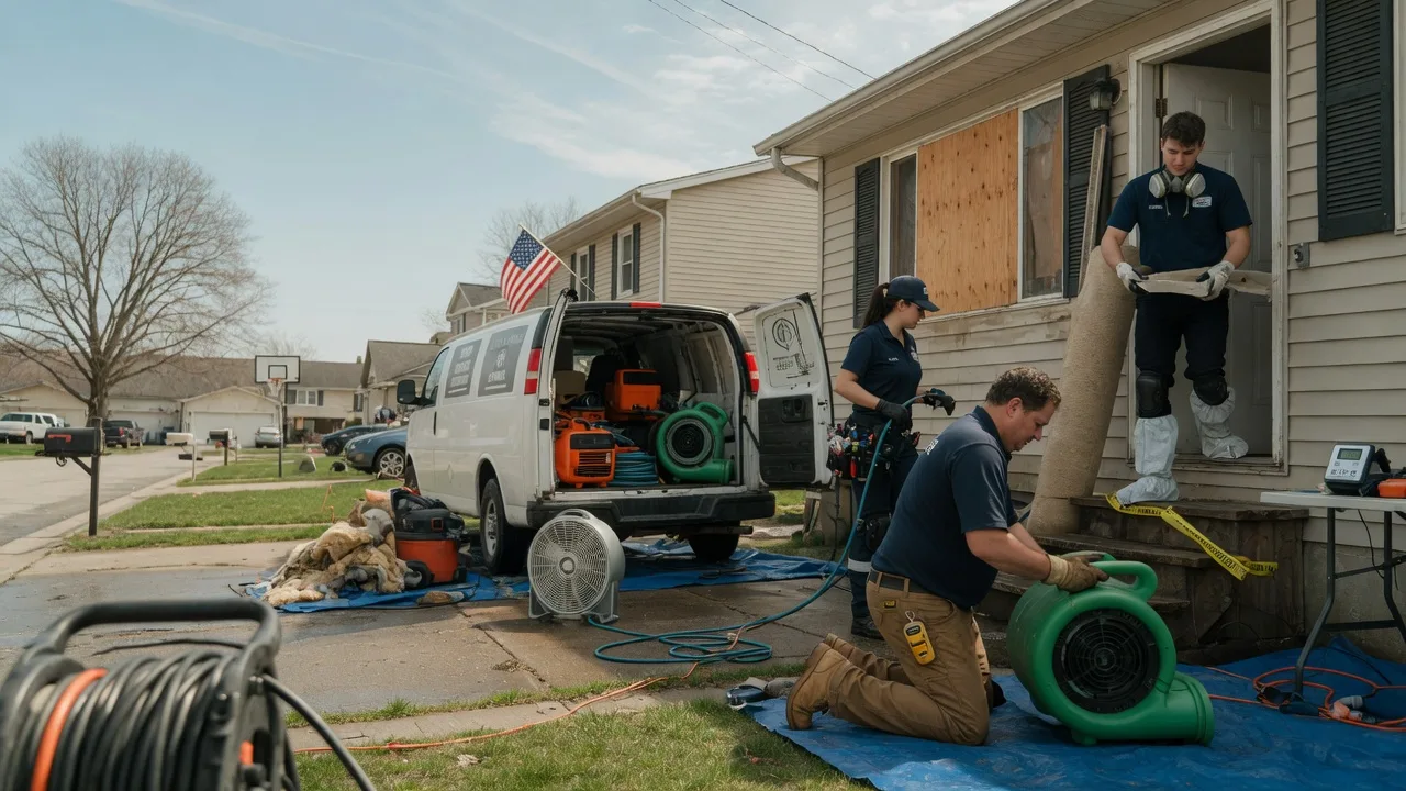 Water Damage Restoration in Fortescue, NJ near me